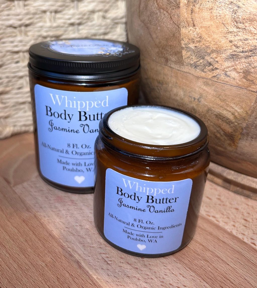 Organic Whipped Mango Shea Body Butter | Irish Shortbread Scent, Moisturizing Skin Repair