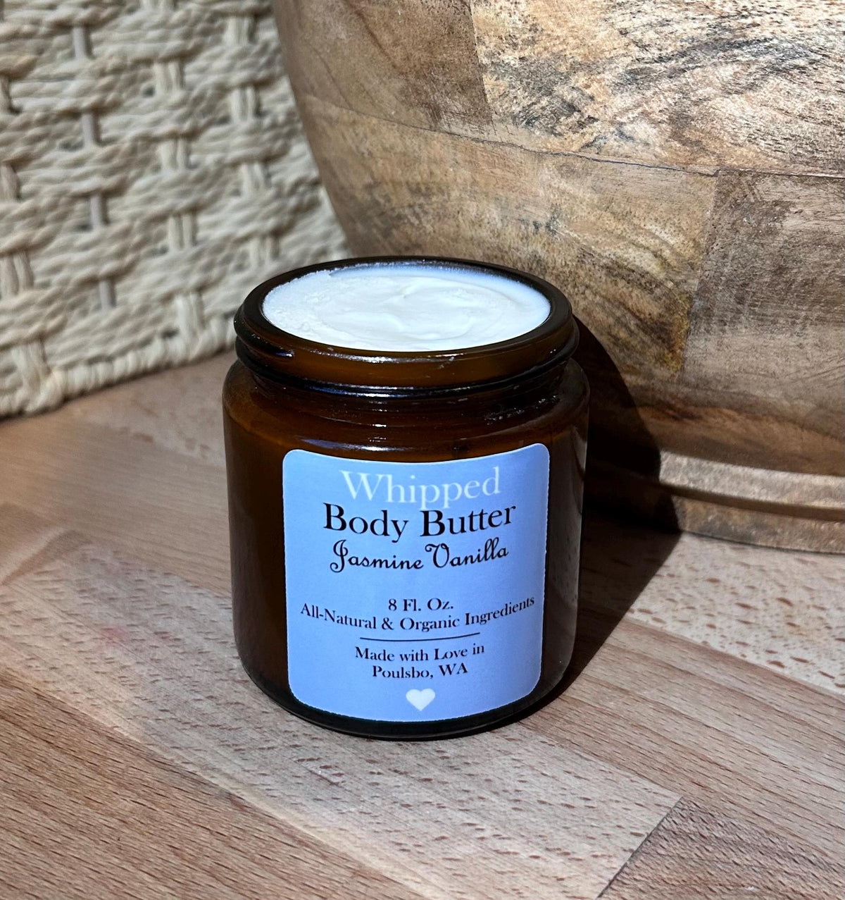 Organic Whipped Mango Shea Body Butter | Irish Shortbread Scent, Moisturizing Skin Repair