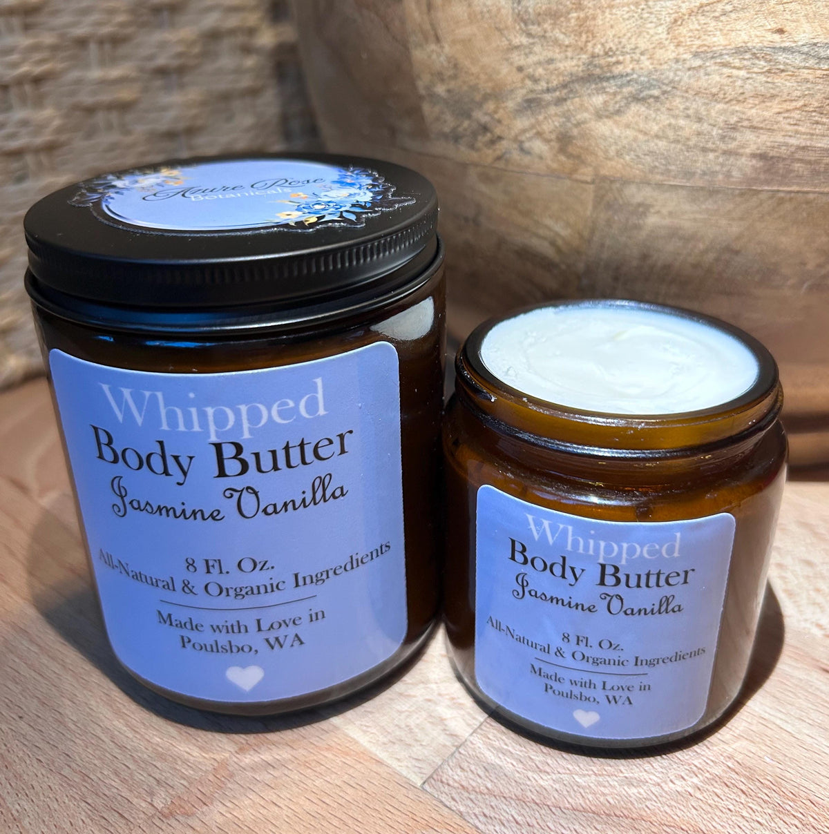 Organic Whipped Mango Shea Body Butter | Irish Shortbread Scent, Moisturizing Skin Repair
