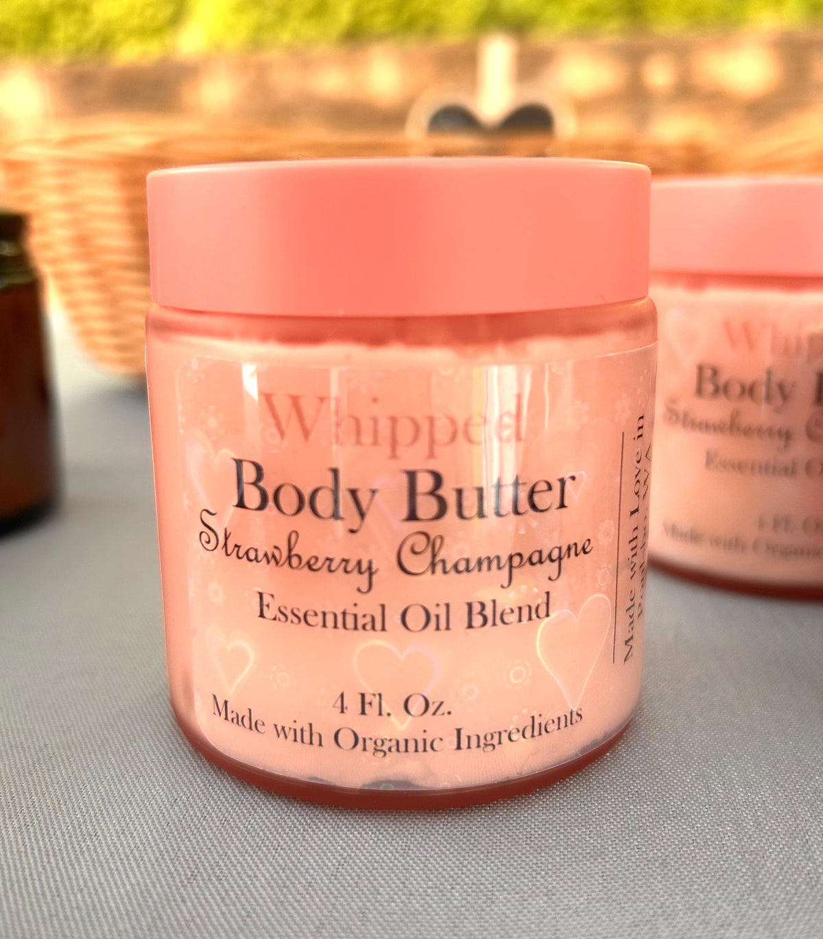 Organic Whipped Mango Shea Body Butter | Irish Shortbread Scent, Moisturizing Skin Repair