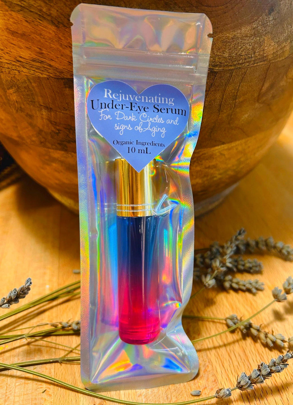 Organic • Natural • Rejuvenating Eye Serum • For Dark Circles • Wrinkles • Discoloration
