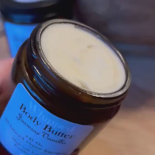 Organic Whipped Mango Shea Body Butter | Irish Shortbread Scent, Moisturizing Skin Repair