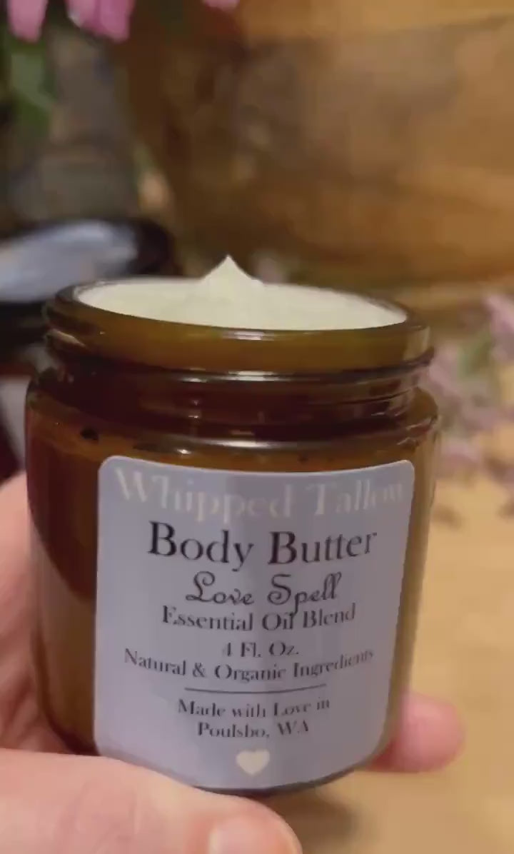 Unscented Tallow Cream • Eczema • Psoriasis • Sensitive Skin • Natural and Organic Ingredients
